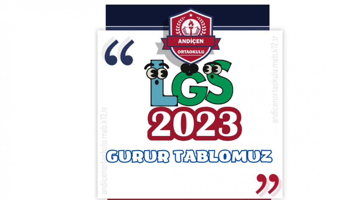 2023 LGS Gurur Tablomuz